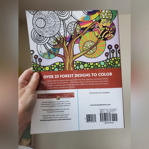 🛍️BUNDLE ONLY ITEM🛍️Creative Haven & Hidden Garden Coloring Books - Picture 11 of 12